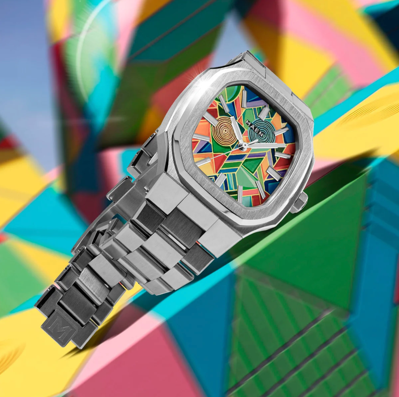Maen x IFL Manhattan Paradox Limited Edition 37mm Automatic Watch (New Full Set)