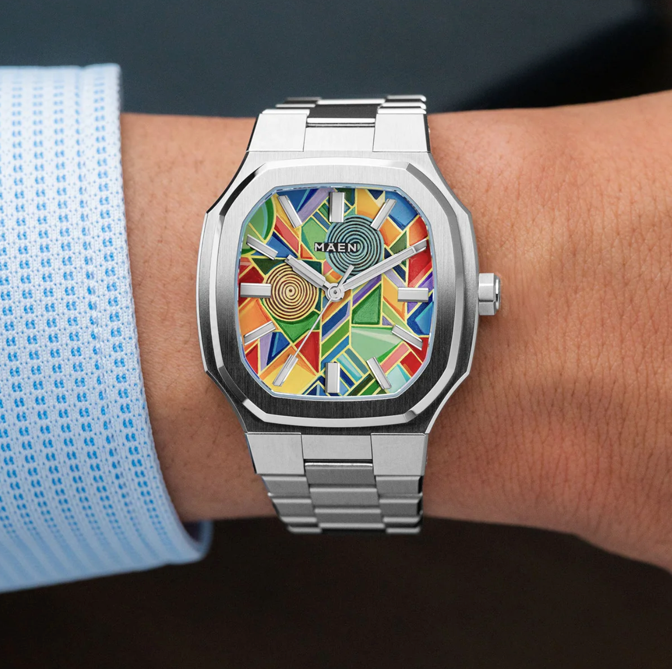 Maen x IFL Manhattan Paradox Limited Edition 37mm Automatic Watch (New Full Set)