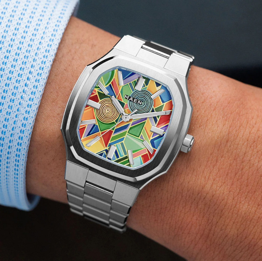 Maen x IFL Manhattan Paradox Limited Edition 37mm Automatic Watch (New Full Set)