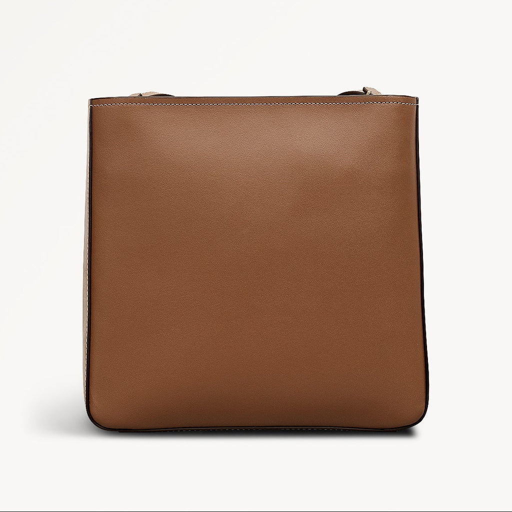 Radley Talbot Way - Small Ziptop Cross Body Bag - Cognac Brown (New With Tags)