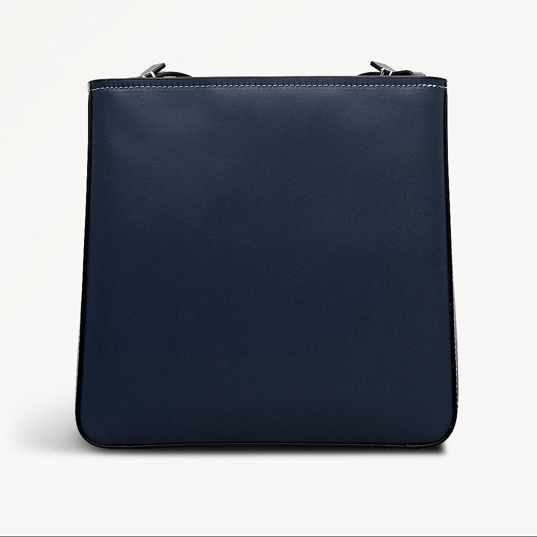 Radley Talbot Way - Small Ziptop Cross Body - Naval Blue (New With Tags)