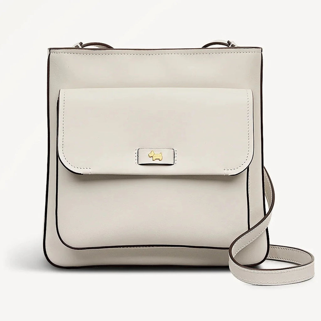 Radley Talbot Way - Small Ziptop Cross Body - Shell Off White (New With Tags)