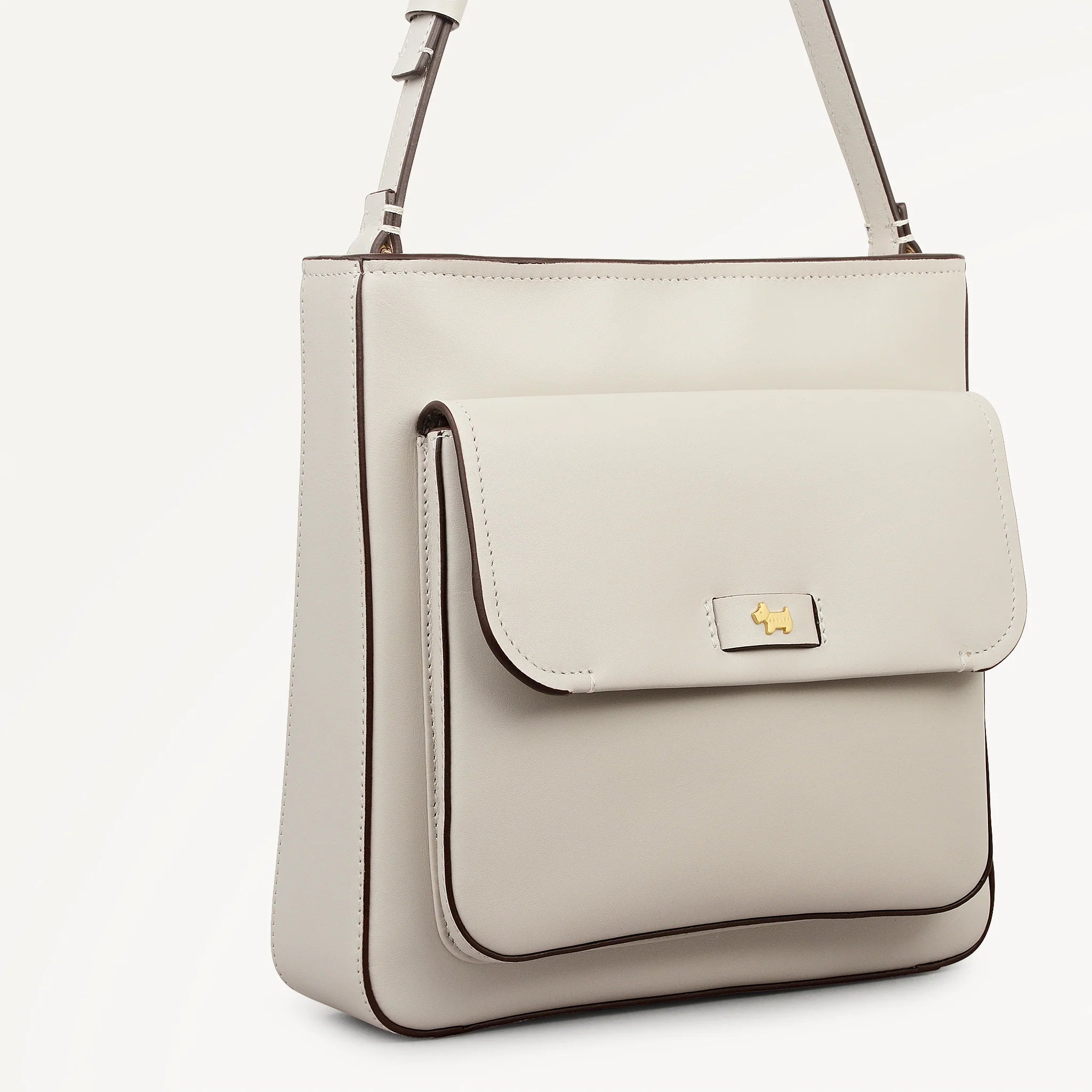 Radley Talbot Way - Small Ziptop Cross Body - Shell Off White (New With Tags)