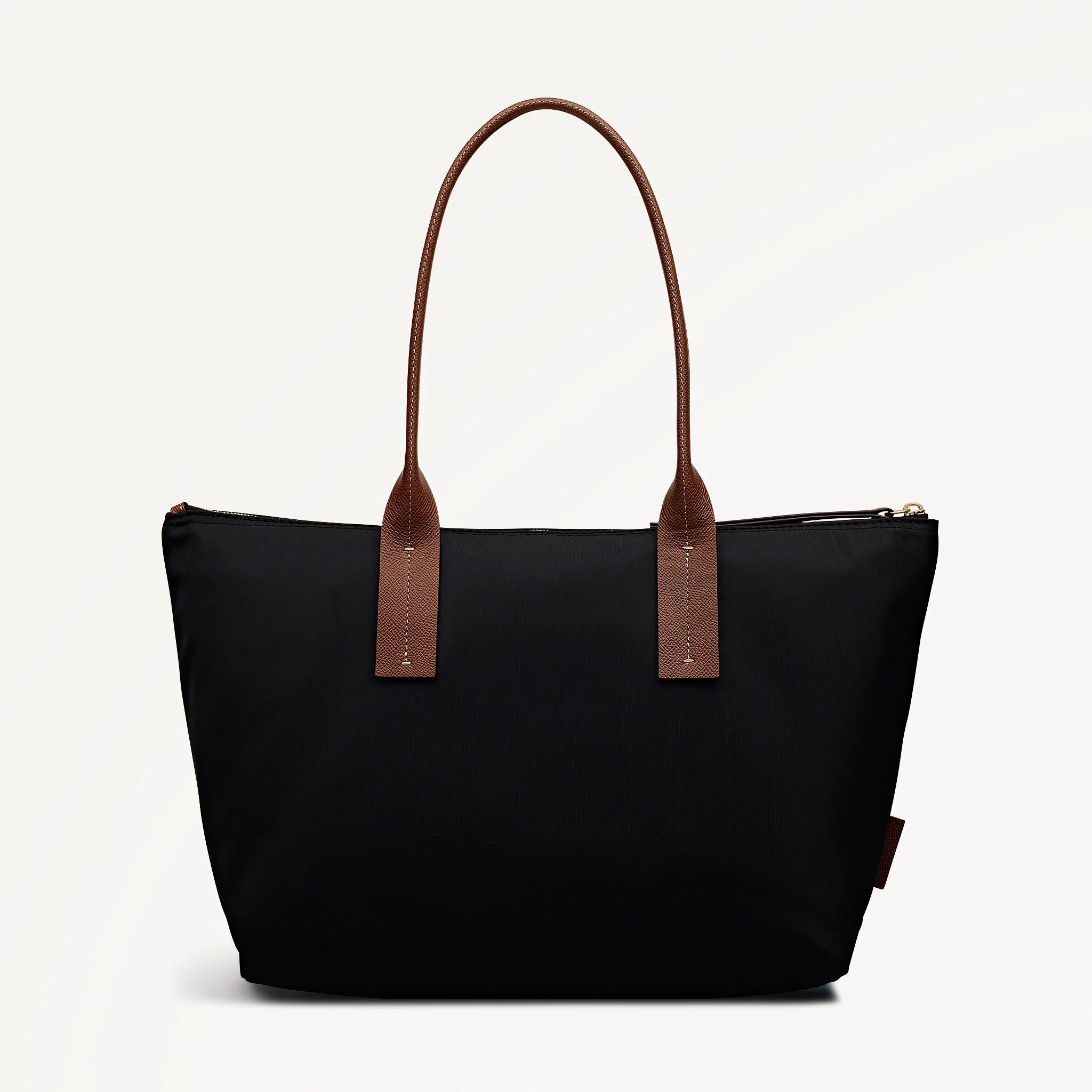 Radley The Townley - Medium Ziptop Fabric Grab Bag - Black (NWT)