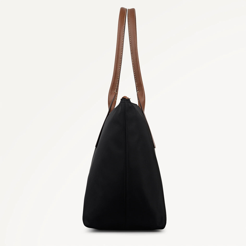 Radley The Townley - Medium Ziptop Fabric Grab Bag - Black (NWT)