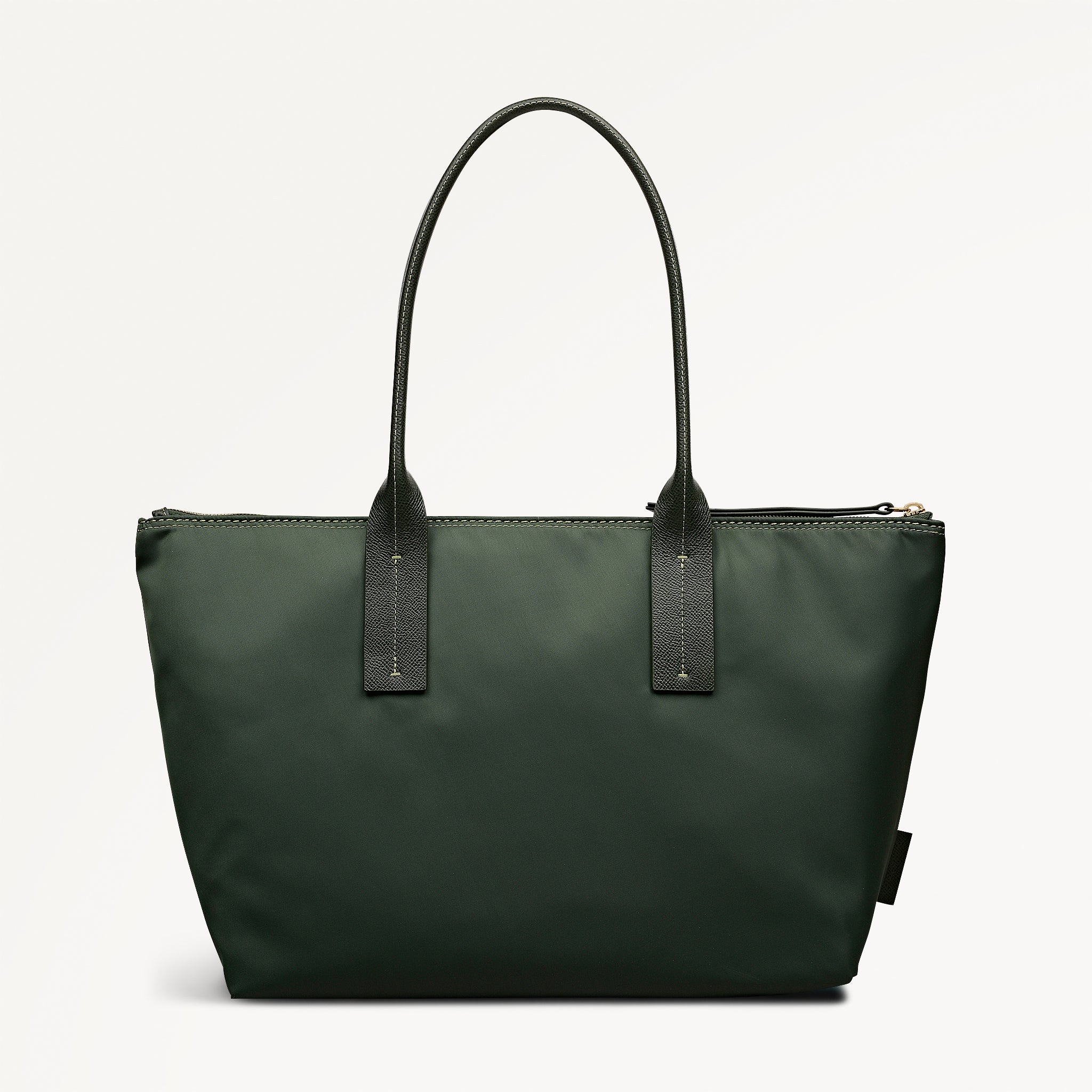 Radley The Townley - Medium Ziptop Fabric Grab Bag - Fern Green (NWT)