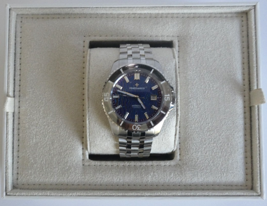 Venezianico Nereide Ti-Damascus Full Set Limited Edition Automatic Watch