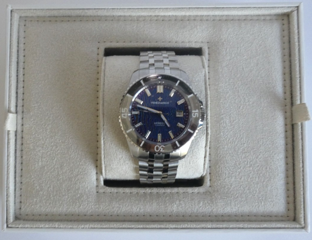 Venezianico Nereide Ti-Damascus Full Set Limited Edition Automatic Watch