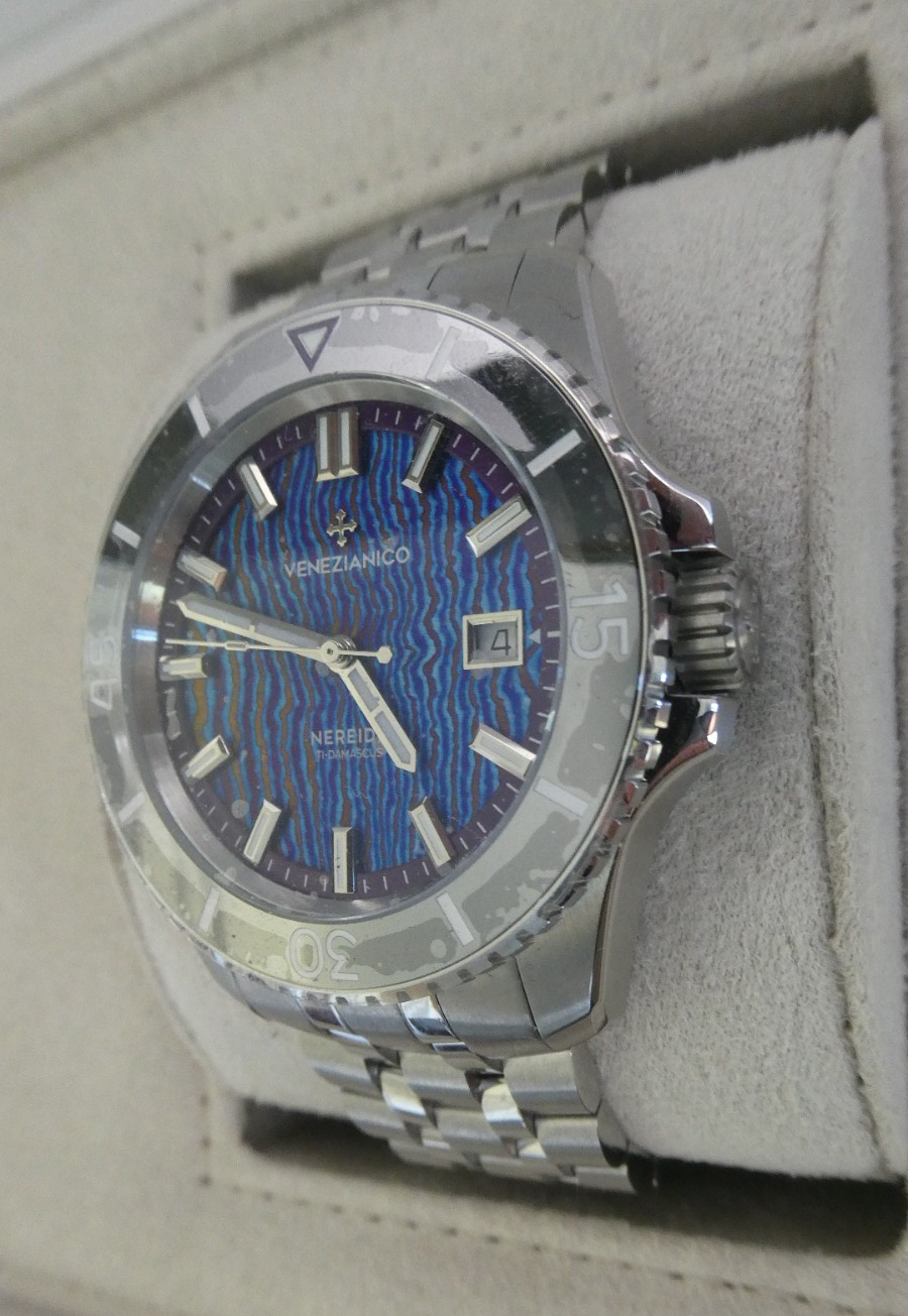 Venezianico Nereide Ti-Damascus Full Set Limited Edition Automatic Watch
