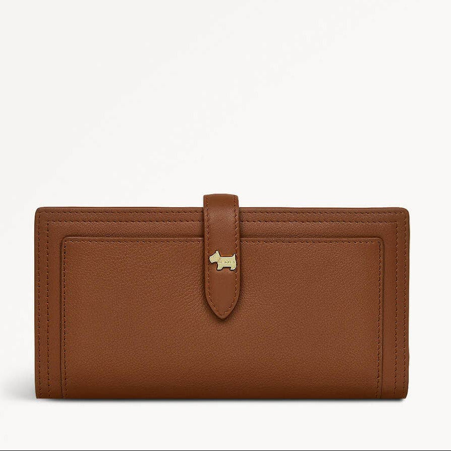 Radley Willis Street - Large Bifold Purse - Saddle Brown (NWT)