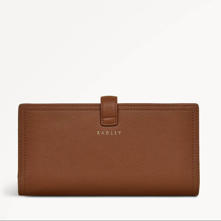 Radley Willis Street - Large Bifold Purse - Saddle Brown (NWT)