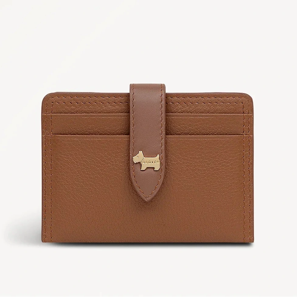 Radley Willis Street - Small Card Holder - Saddle Brown (NWT)