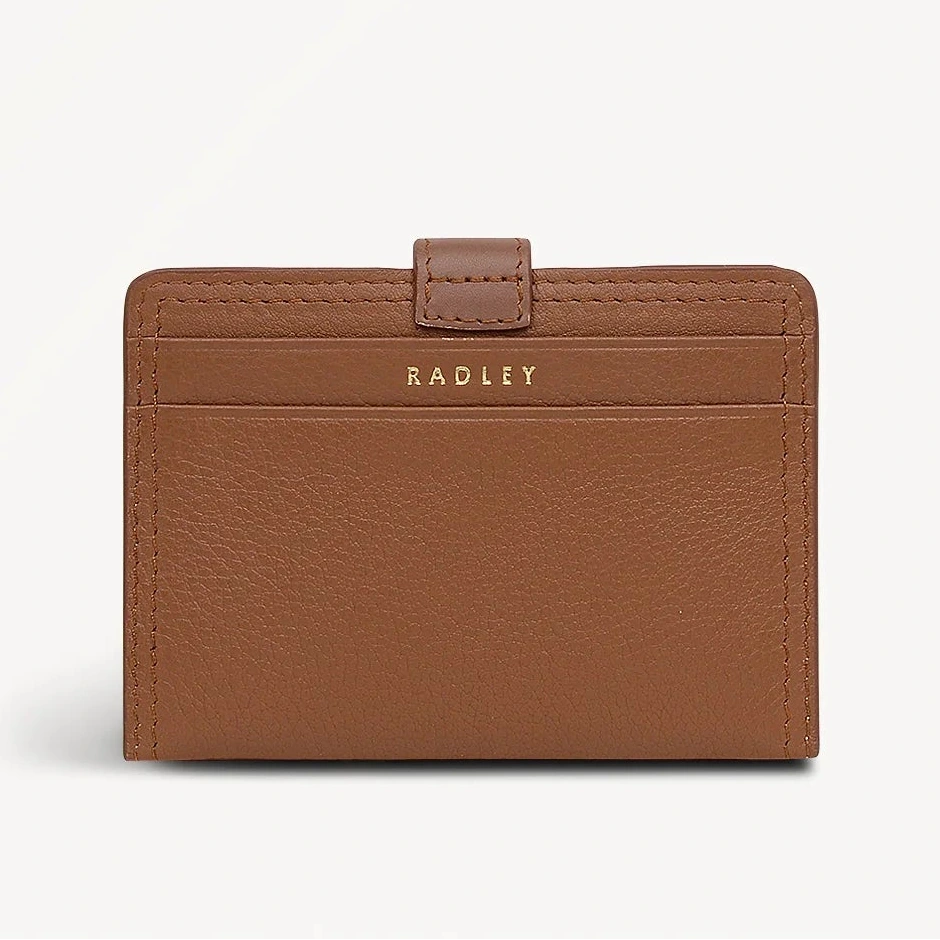 Radley Willis Street - Small Card Holder - Saddle Brown (NWT)