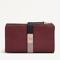 Radley Waterloo Way - Large Bifold Purse - Merlot Red Grain Leather (NWT)