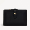 Radley Willis Street - Medium Bifold Wallet - Black Grain Leather (NWT)