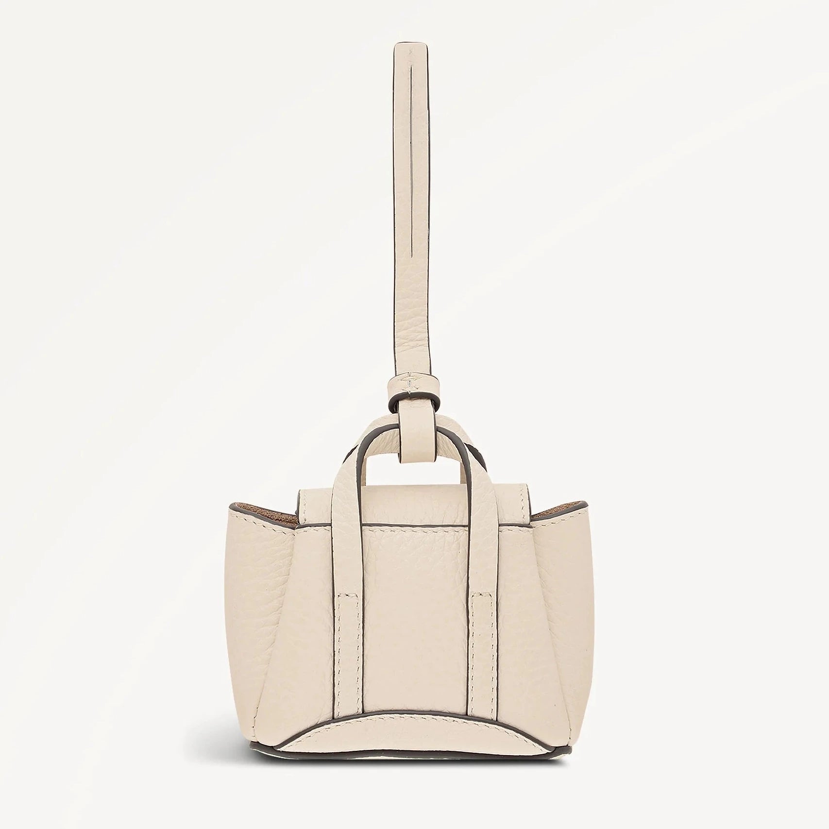 Radley The Chancery - Bag Charm - Salt White Grain Leather (NWT)